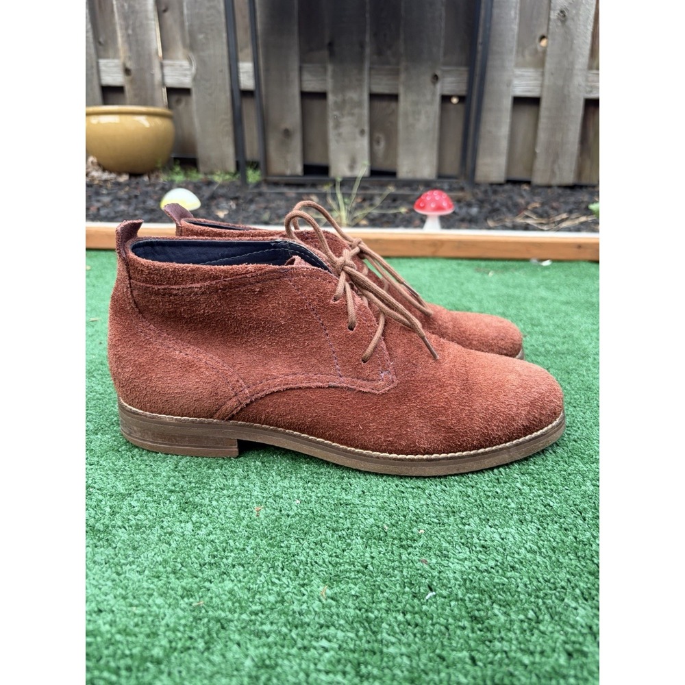 Cole Haan Mens Ogden Stitch II Chukka Boots Brown Suede Size 8